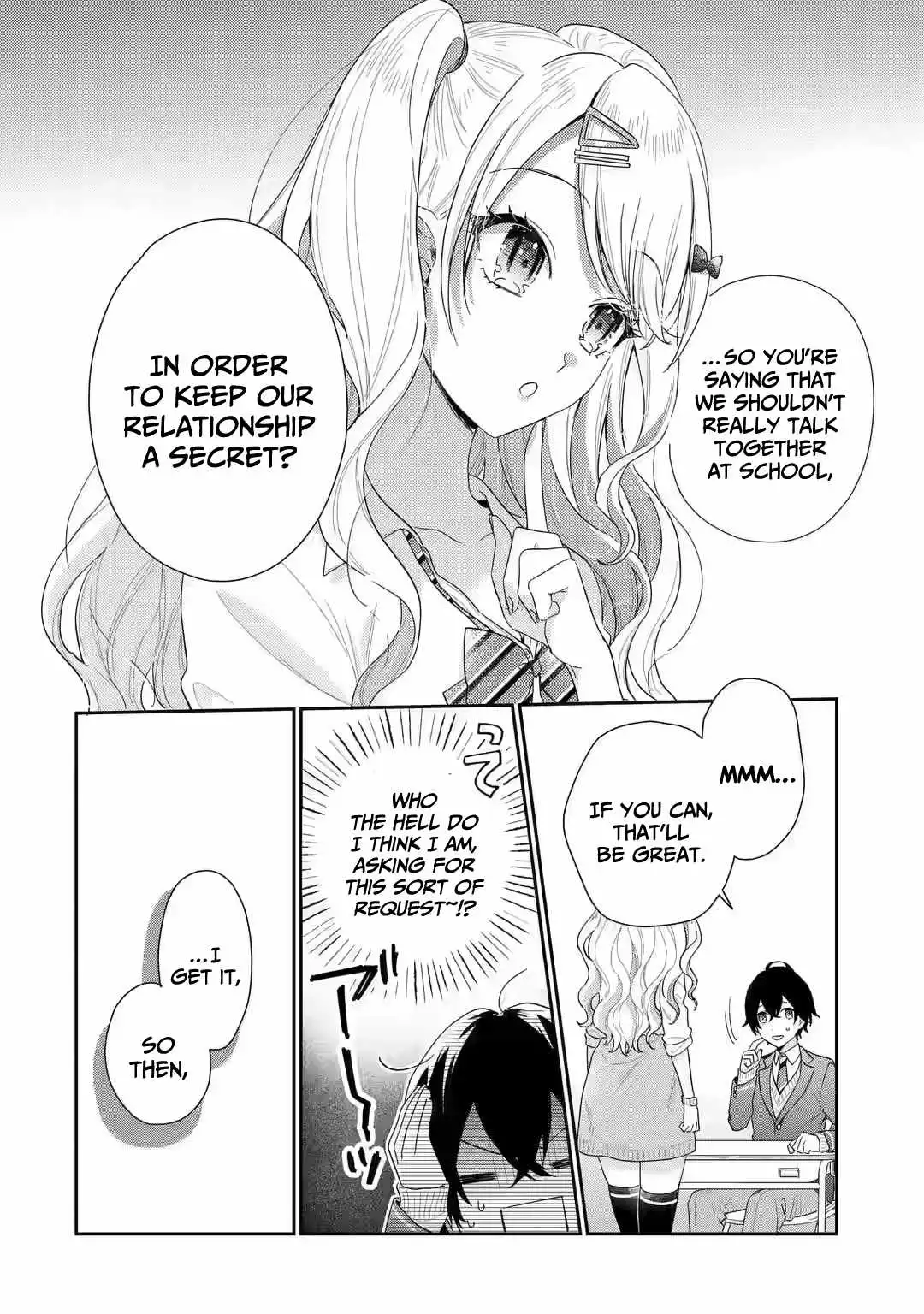 Keiken Zumi na Kimi to, Keiken Zero na Ore ga, Otsukiai Suru Hanashi Chapter 2.2 2